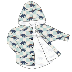 Veste d'été décontractée pour bébés garçons et filles <span class=keywords><strong>Manteau</strong></span> réversible à la mode avec capuche légère et design mignon - Product Image 5