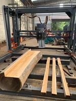 Scierie à lame oscillante portable pour bois, scie circulaire à double lame automatique, machine à bois