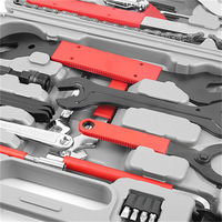 Caja de Herramientas Multifuncional para Bicicleta FZ044, Kit Completo de Herramientas de Mantenimiento para Bicicleta de Alta Resistencia, Hecho en China