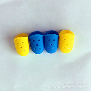 Manchons de protection en silicone pour stylo d'impression 3D, taille 2 et 3, anti-brûlure, unisexe, jaune et bleu - Product Image 4