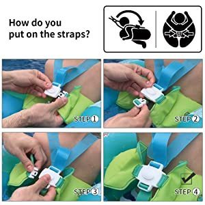 Flotadores Inflables para Bebés, Anillo de Natación para Niños, Flotador Inflable para Piscina con Toldo para Bebés de 3 <span class=keywords><strong>Meses</strong></span> a 6 Años - Product Image 5