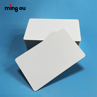 Carte d'identité professionnelle en PVC vierge personnalisable par sublimation pour le personnel, idéale pour le bureau quotidien, imprimable