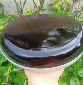 Natural Black Grass Jelly Powder Instant Extract for Bubble Tea Topping and Healthy Dessert Ingredients - Product Image 1