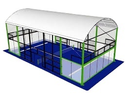 <span class=keywords><strong>Cancha</strong></span> <span class=keywords><strong>de</strong></span> tenis <span class=keywords><strong>de</strong></span> Pádel exterior con vista panorámica MCG 2025, superventas, <span class=keywords><strong>cancha</strong></span> <span class=keywords><strong>de</strong></span> Pádel <span class=keywords><strong>de</strong></span> acero y cristal para deportes para uso en exteriores - Product Image 5