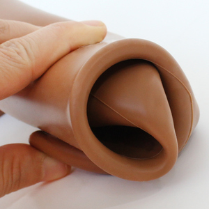 Bavaglini impermeabili puliti in Silicone morbido di nuovo colore personalizzati - Product Image 5