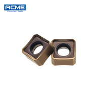 SNMX1205ANN-F57 SNMX1206 Plaquettes de fraisage CNC à double face pour ébavurage, en carbure de tungstène, pour fraises