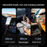 Kabel Data Tipe-C L507 dengan CarPlay & Pengisian Cepat, Bahan Anyaman untuk iPhone 16/15, Android, iPad, Tablet, Notebook