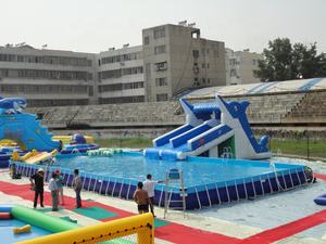 <span class=keywords><strong>Piscine</strong></span> en conteneur maritime chinois la plus vendue avec du PVC robuste <span class=keywords><strong>pour</strong></span> les parcs d'attractions estivaux - Product Image 4