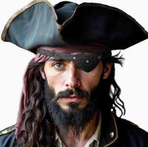 Nuevo Parche para Ojo de <span class=keywords><strong>Pirata</strong></span> Medieval Renacentista de Cuero PU, Parches Oculares Individuales, Máscara para Ojo, Disfraces de Halloween, Regalos de Moda - Product Image 4