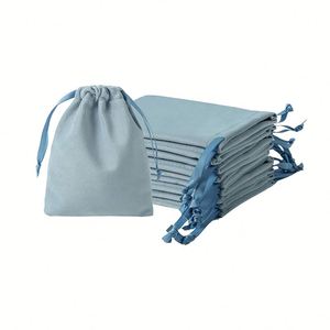 Emballage flexographique personnalisé avec logo imprimé pour colliers, bijoux, cadeaux, sacs en velours pour la danse classique - Product Image 1