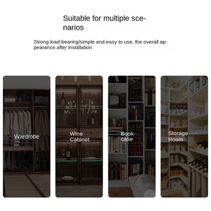 Soporte de clavijas para estante, pasadores de soporte, accesorios de muebles para estante de gabinete, estante de vidrio, equipo de distribución de ventosa - Product Image 4