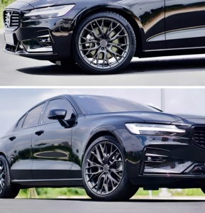 XINLAI Deep Concave20 21 pouces monobloc brossé jantes de voiture noires 5X114.3 22x10 17x12 17x14 roues forgées roues de voiture de course pour Benz - Product Image 5