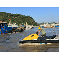 Jet-ski gonflable motorisé électrique télécommandé Bateau à moteur flottant avec scooter sous-marin électrique