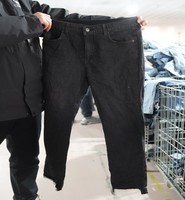 Jeans américains pour femme, pantalons en denim vintage usagés, vente en gros en vrac pour les acheteurs de vêtements de seconde main