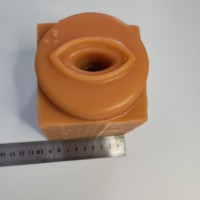 Modelo de entrenamiento de episiotomía lateral femenina KyrenMed, módulo de práctica de sutura de cirugía ginecológica, simulador de práctica perineal