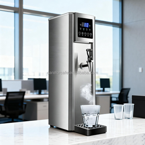 ตู้กดน้ำร้อนน้ำเย็นสแตนเลสสำหรับธุรกิจจัดเลี้ยง แบบตั้งพื้น - Product Image 2