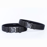 Ceinture tactique MOLLE réglable pour homme, ensemble utilitaire 8 pièces avec sacoche de ceinture en nylon, matériau en nylon durable
