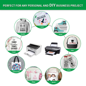 Papier de transfert pour impression de T-shirt, 8.5x11 pouces - Product Image 2