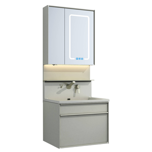 Tocador de baño de piedra artificial de lujo PANOON de alta calidad, modelo 25B1, 5 años de garantía, diseño moderno, baños directos de fábrica - Product Image 1