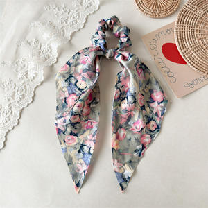 Élégant serre-tête floral français vintage avec ruban, accessoire pour cheveux, design à nœud réglable pour femmes et filles - Product Image 5