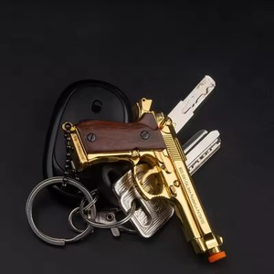Versione Aggiornata con Manico in Legno Massello, Modellino Statico 1:3 in Metallo con Incisione 92F, Giocattolo Smontabile, Portachiavi, Ciondolo, Piccoli Ornamenti per la Casa - Product Image 5