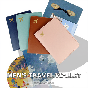 Porta Pasaportes Personalizado UNISEX MULTICOLOR de Cuero PU – Cartera para Documentos de Viaje y Boletos con Ranuras para Tarjetas - Product Image 3