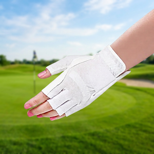Gants de golf respirants toutes saisons à doigts complets pour hommes et femmes, en microfibre, avec fermeture auto-agrippante, pour la main gauche/droite, cyclisme - Product Image 3