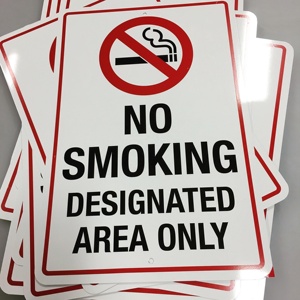 12 \ "18 \" 24 \ "Texto bilingüe o personalizado Símbolo de carretera de aluminio de señal de tráfico de seguridad - Product Image 2