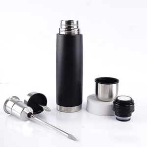Termo de Viaje para Té de 750ml, Doble Pared, Aislado al Vacío, para <span class=keywords><strong>Mate</strong></span>, Taza Termo de Acero Inoxidable, Botella de Agua Caliente - Product Image 3