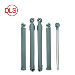 Position Sensor Hydraulic Cylinder 3 Stages Telescopic for Excavator Trailer