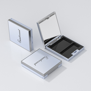 Custom Multicolor Eye Shadow Palette <b>Box</b> Matte Matte Silver High Pigment Quality Contour Palette Container - Product Image 1