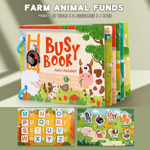 <span class=keywords><strong>Libro</strong></span> Sensorial Educativo para Preescolar, <span class=keywords><strong>Libro</strong></span> de <span class=keywords><strong>Actividades</strong></span> para el Desarrollo Temprano, Rompecabezas Educativos para Niños - Product Image 5