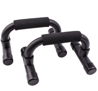 Barre de poussée réglable Équipement d'exercice de gymnastique Fitness 1 paire de barres de poussée de Style H Supports personnalisés pour l'entraînement de force au sol