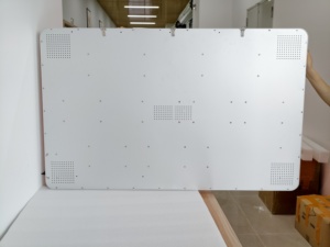 デジタル温度計 LED 温度湿度計 大画面 内蔵センサー 高温アラーム カレンダー 工場倉庫用 - Product Image 6