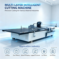 Mesin Pemotong Pakaian Multilayer Presisi Tinggi CNC Cerdas untuk Pabrik Garmen