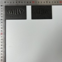 Patch en cuir véritable personnalisé avec logo en relief, étiquettes et marqueurs en cuir pour vêtements, sacs et chaussures