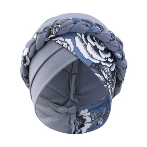 6 Couleurs – Turbans et Foulards Ethniques Africains à Imprimé Floral, Pré-noués, Torsadés, <span class=keywords><strong>pour</strong></span> Femmes – Bonnets <span class=keywords><strong>Chimio</strong></span> et Bandanas - Product Image 4
