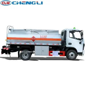 Camion-citerne à carburant en acier au carbone Dongfeng Euro III de 9,9 m³ pour le transport de carburant en Afrique et en Asie - Product Image 5