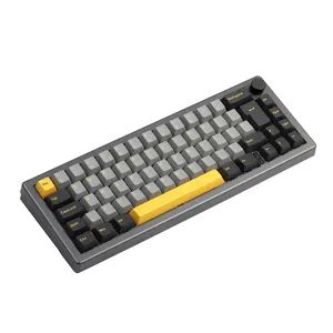 EPOMAKER EK68 65% Joint Mount 60% clavier mécanique interrupteurs rouges mini clavier sans fil clavier mécanique de jeu