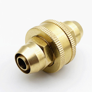 Connecteur de réparation de tuyau en laiton, raccord de 3/8 pouces pour tuyau d'arrosage de jardin, installation facile - Product Image 2