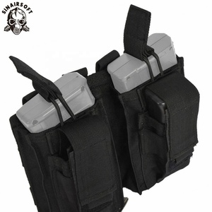 Pochette pour chargeur Sinairsoft en nylon 1000D, pochette tactique pour chargeur, 7,5 pouces x 6,1 pouces, pochette double pour chargeur - Product Image 4