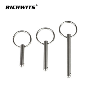 RICHWITS Stainless Steel Safety Pin 10Mm Head Diameter Cylindrical Head For Rope Connection <b>Yacht</b> Rv Accessories - Product Image 4