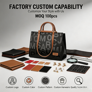 Sac fourre-tout gaufré grande capacité personnalisé en gros avec faible quantité minimale de commande, nouveau sac à main de luxe 2026, sac à bandoulière pour femme - Product Image 3