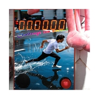 2025 produit tendance interactif numérique Led bouton poussoir affichage rouge 10 secondes défi compte à rebours minuterie jeux de réaction