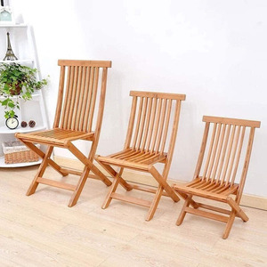 New Design 2025 Customized Wholesale Folding Portable <strong>Bamboo</strong> <strong>Chair</strong> - Product Image 3