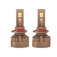 Phare LED triple couleur 160W avec grand boîtier, double caloduc, série Canbus puissante pour Passat B6, Renault Clio 4, Citroën C5
