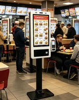 Terminal de commande numérique intelligent pour restaurants, kiosque de commande de nourriture numérique, machine de paiement, kiosque en libre-service, 21,5, 24, 32 pouces