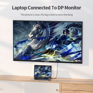 <span class=keywords><strong>Cable</strong></span> Adaptador HDMI a DP 4K60hz Unidireccional para Computadoras de Escritorio y Portátiles, HDMI 2.0 a <span class=keywords><strong>DisplayPort</strong></span> <span class=keywords><strong>1.2</strong></span> con Alimentación por USB - Product Image 5