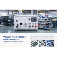 Chambre de traitement au plasma sous vide avec pompe à vide et processeur de plasma contrôlé pour semi-conducteurs, circuits imprimés, verre et céramique
