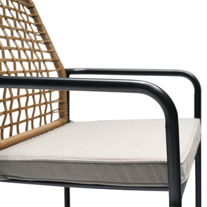 Dwoo Sắt Ăn Đặt 6 Người Hình Chữ Nhật Ăn Bàn Ghế Đặt Giải Trí Không Thấm Nước Đồ Nội Thất Ngoài Trời Bộ - Product Image 5